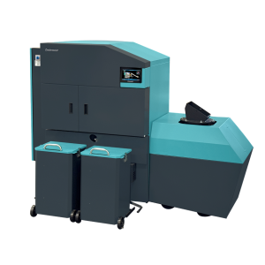 Centrometal BIO-SC Hackschnitzelkessel mit 7-Zoll-Touchscreen-Steuerung, Lambdasonde, Rücklaufanhebung und automatischer Reinigung (48 / 96 kW)